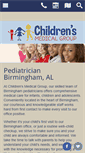 Mobile Screenshot of childrensmedicalgroupbham.com